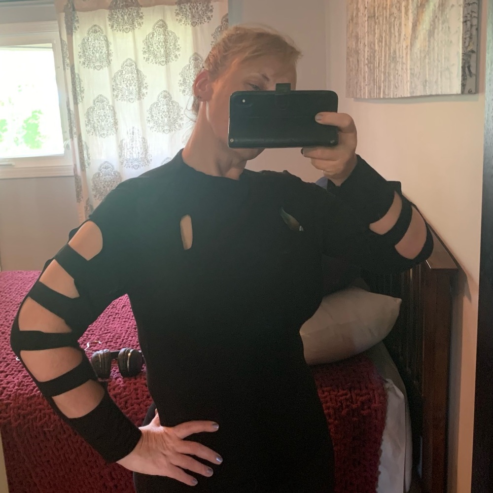 VENUS black Long Sleeve shirt